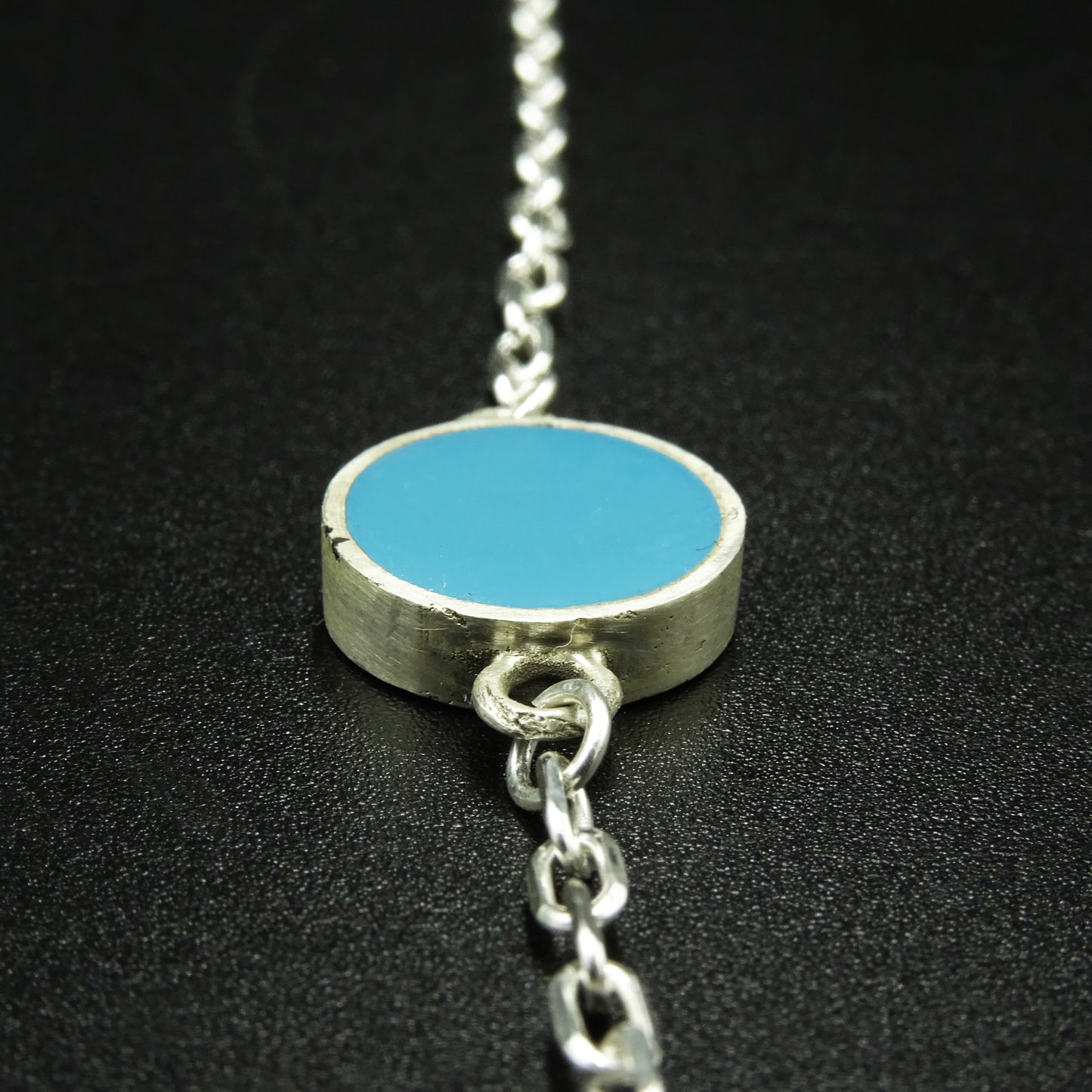 Blue Arcadia Silver & Blue Enamel Set