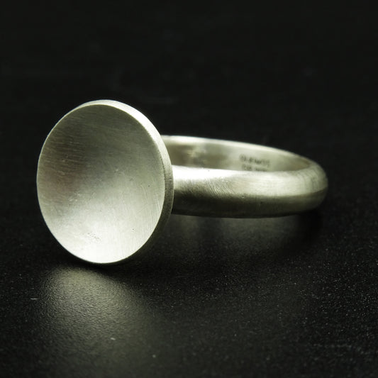 Emblem of Nothing Silver Ring