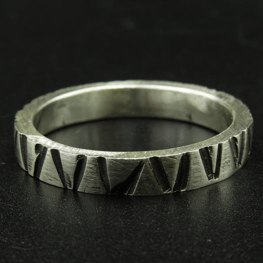 Rift Cycle Silver Ring