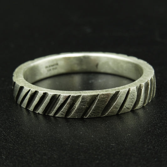Drift Sequence Silver Ring