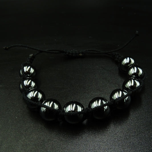 Hematite Core Hematite Gemstone Bracelet