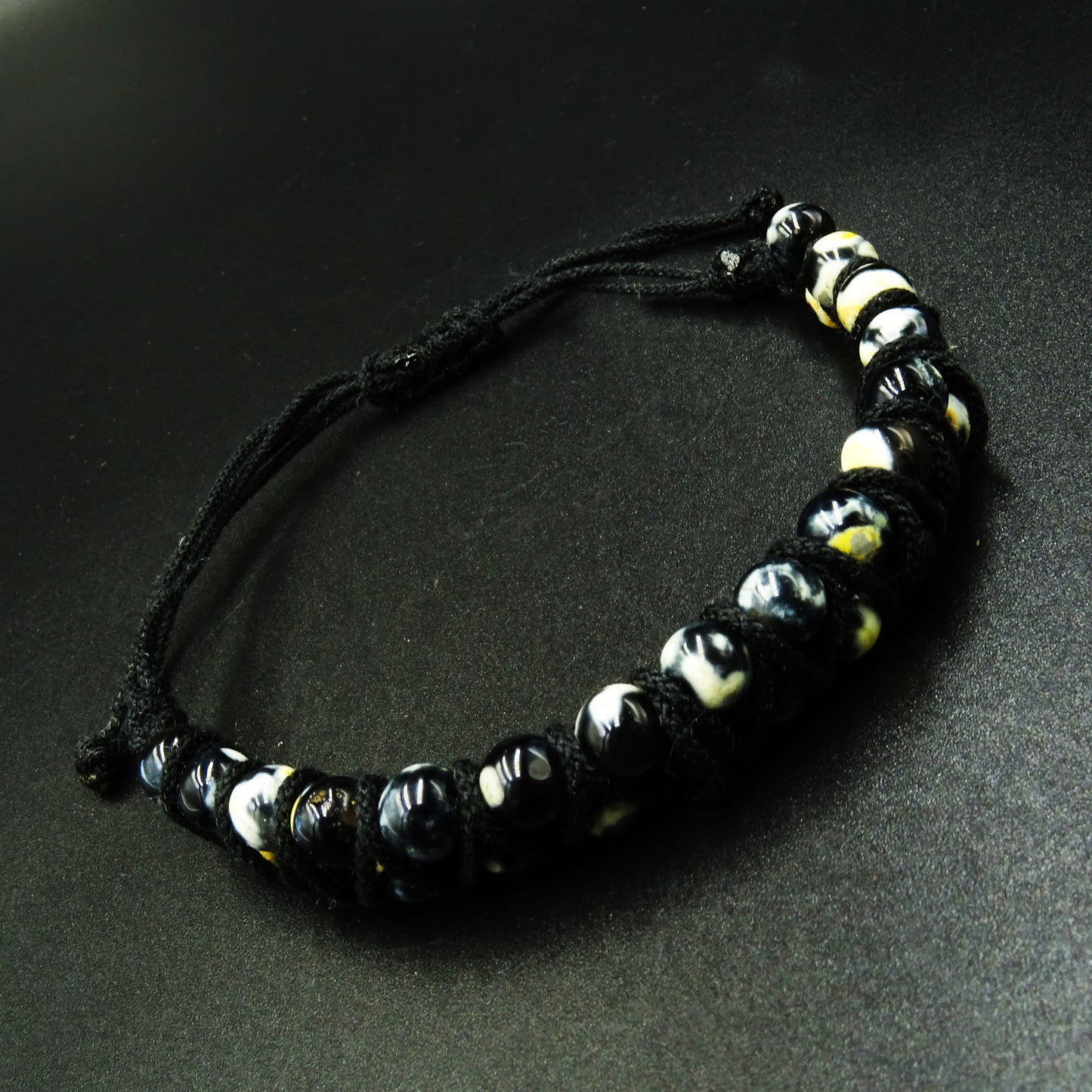 Obsidian Trace Obsidian Gemstone Bracelet