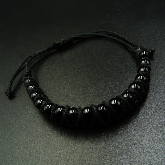 Onyx Dusk Black Onyx Gemstone Bracelet
