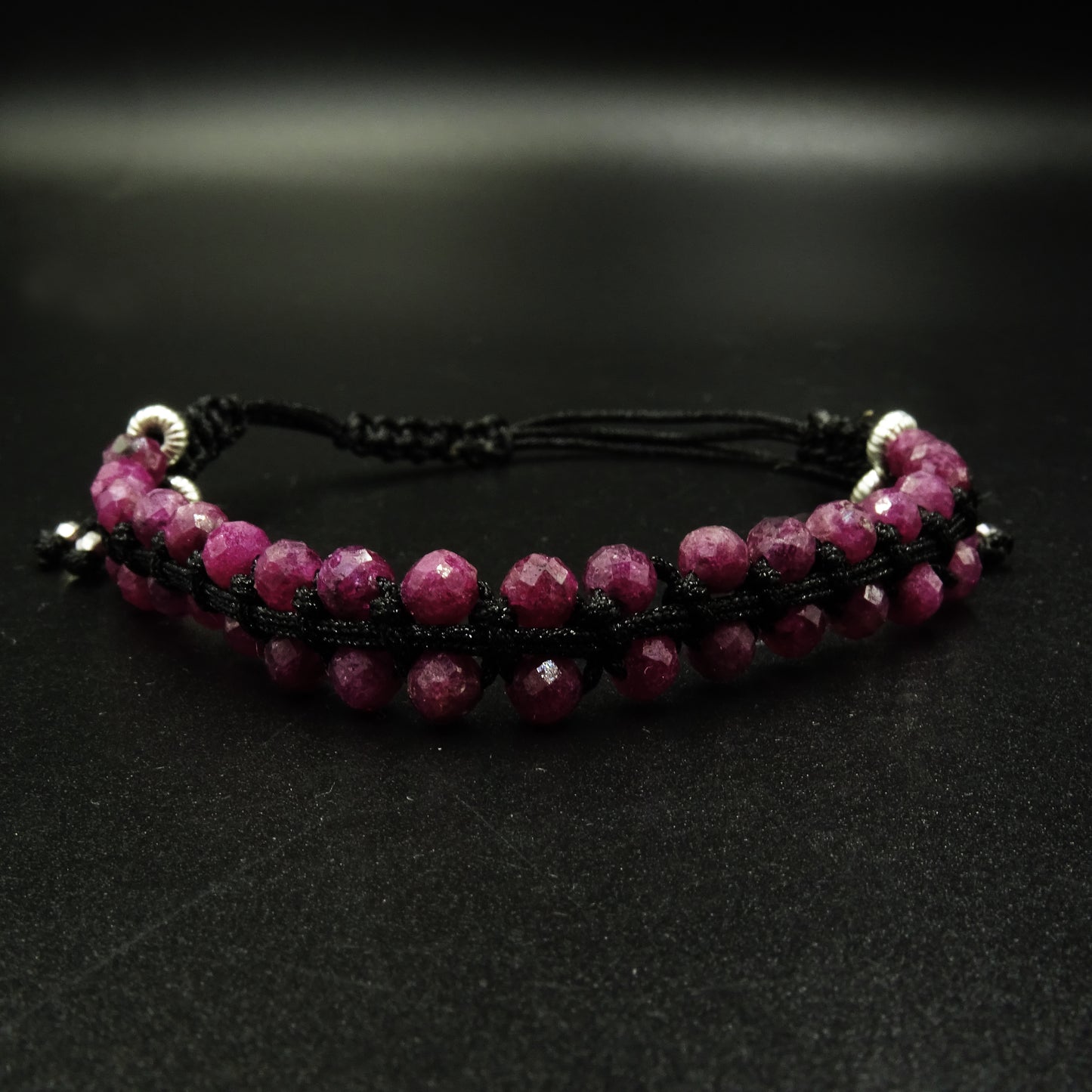 Heart of Dominion Ruby Gemstone Bracelet