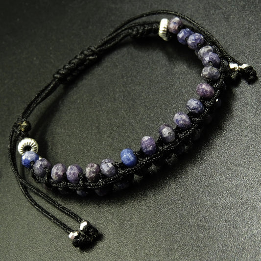 Midnight Doctrine Sapphire Gemstone Bracelet