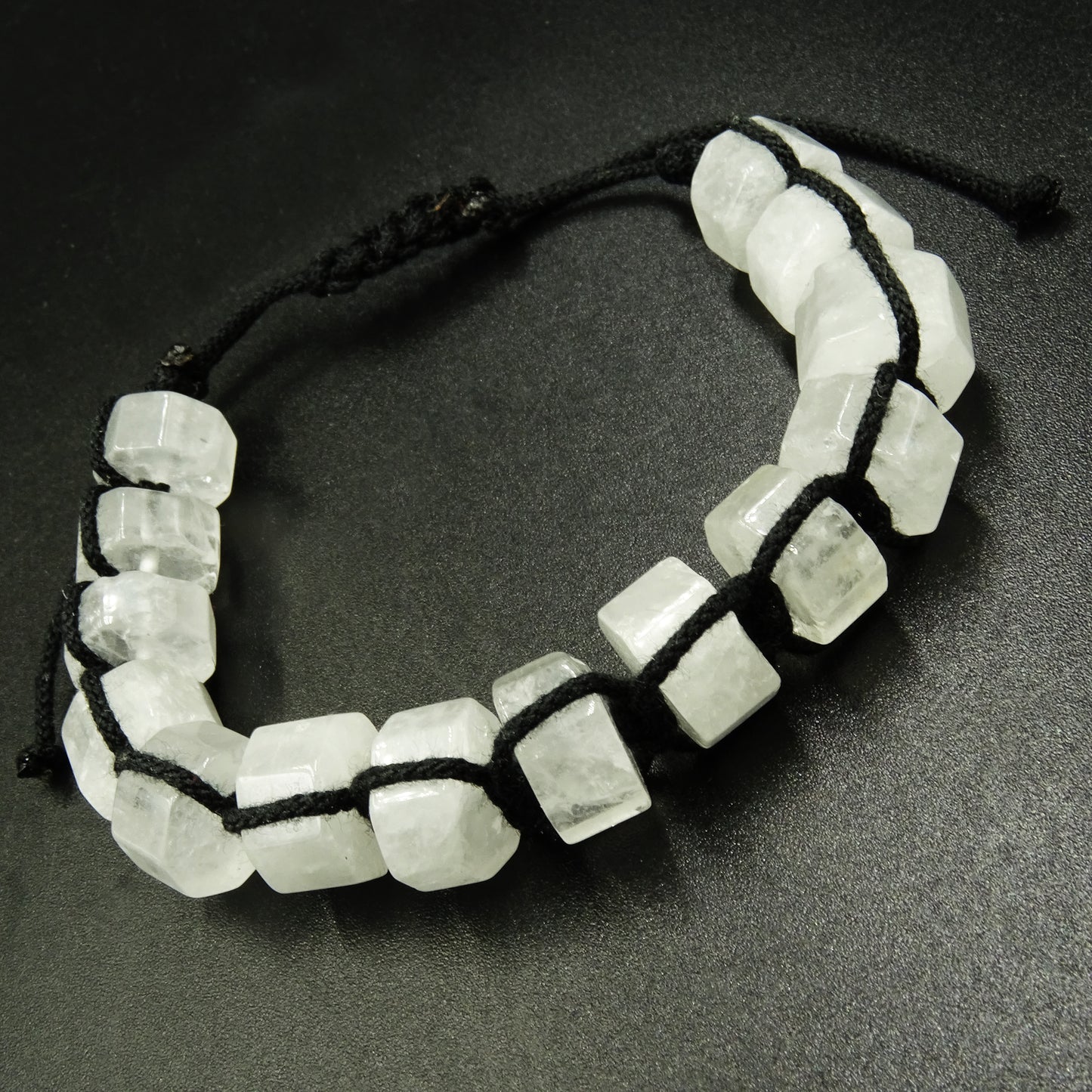 Veil of Stillness Quartz Gemstone Bracelet