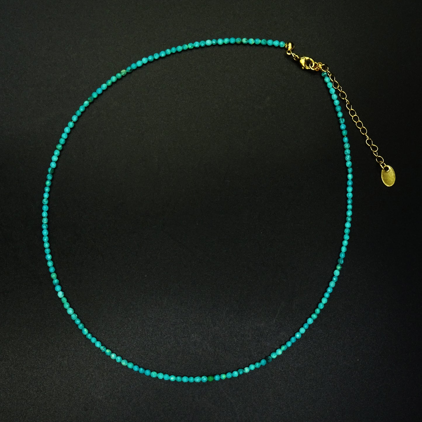 Ionian Pulse Turquoise Gemstone Necklace