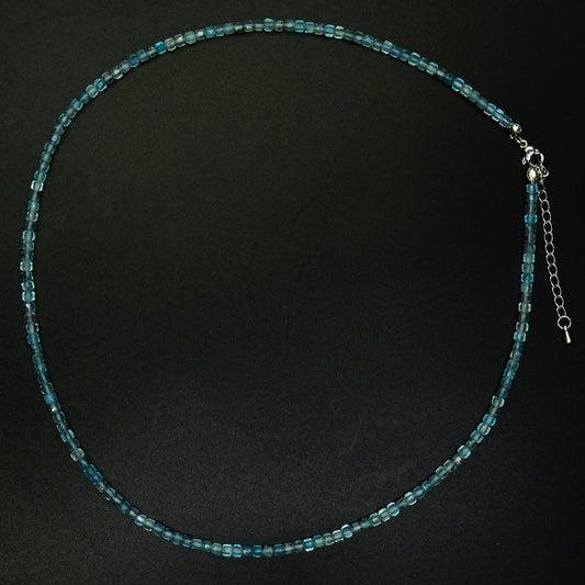 Aqua Veil Aqua Marine Gemstone Necklace