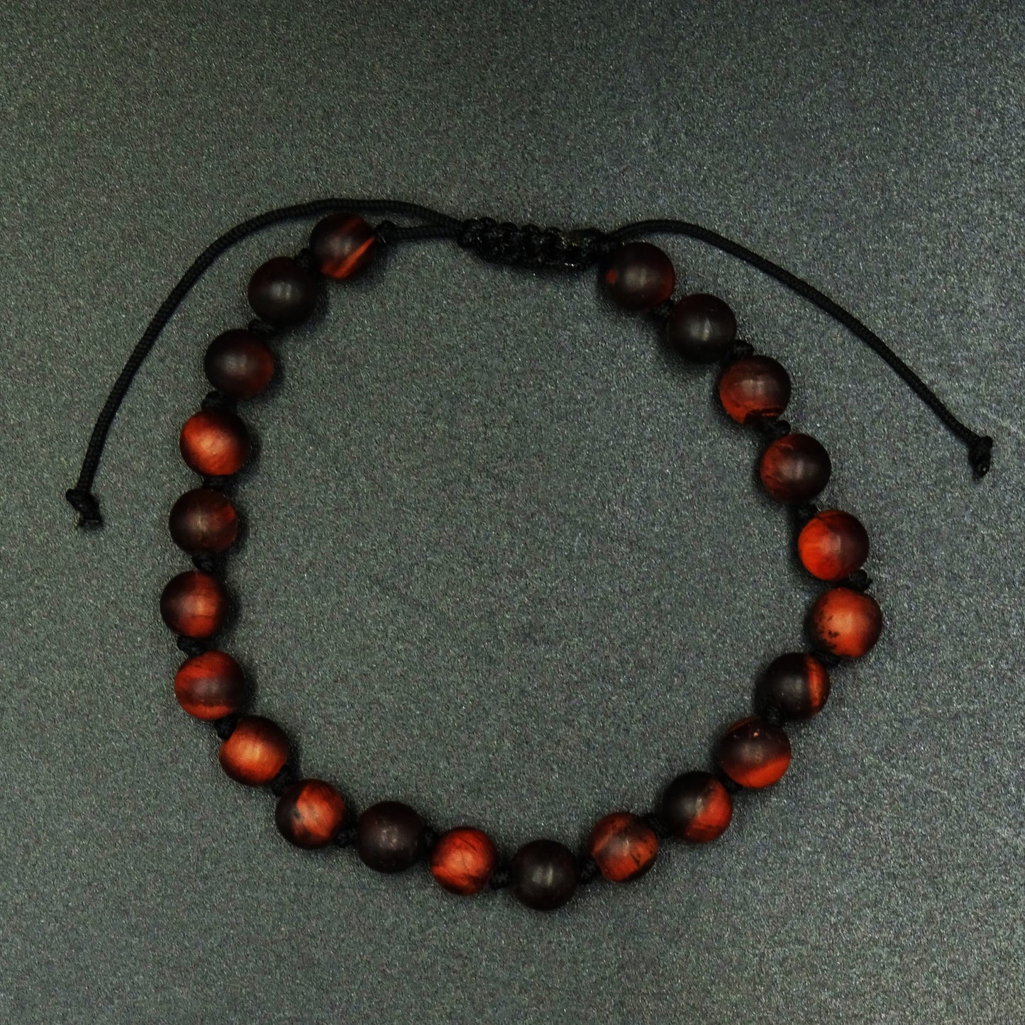Bloodstone Garnet Gemstone Bracelet