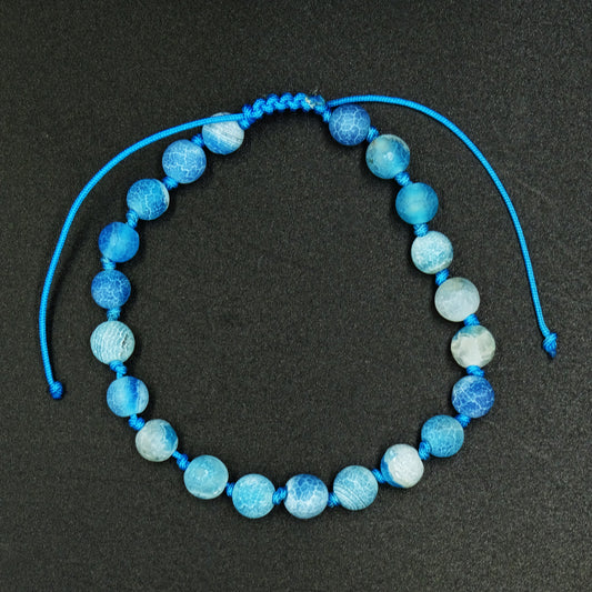 Ice Orbit Jasper Gemstone Bracelet