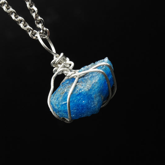 Ionian Stone Apatite Silver Necklace