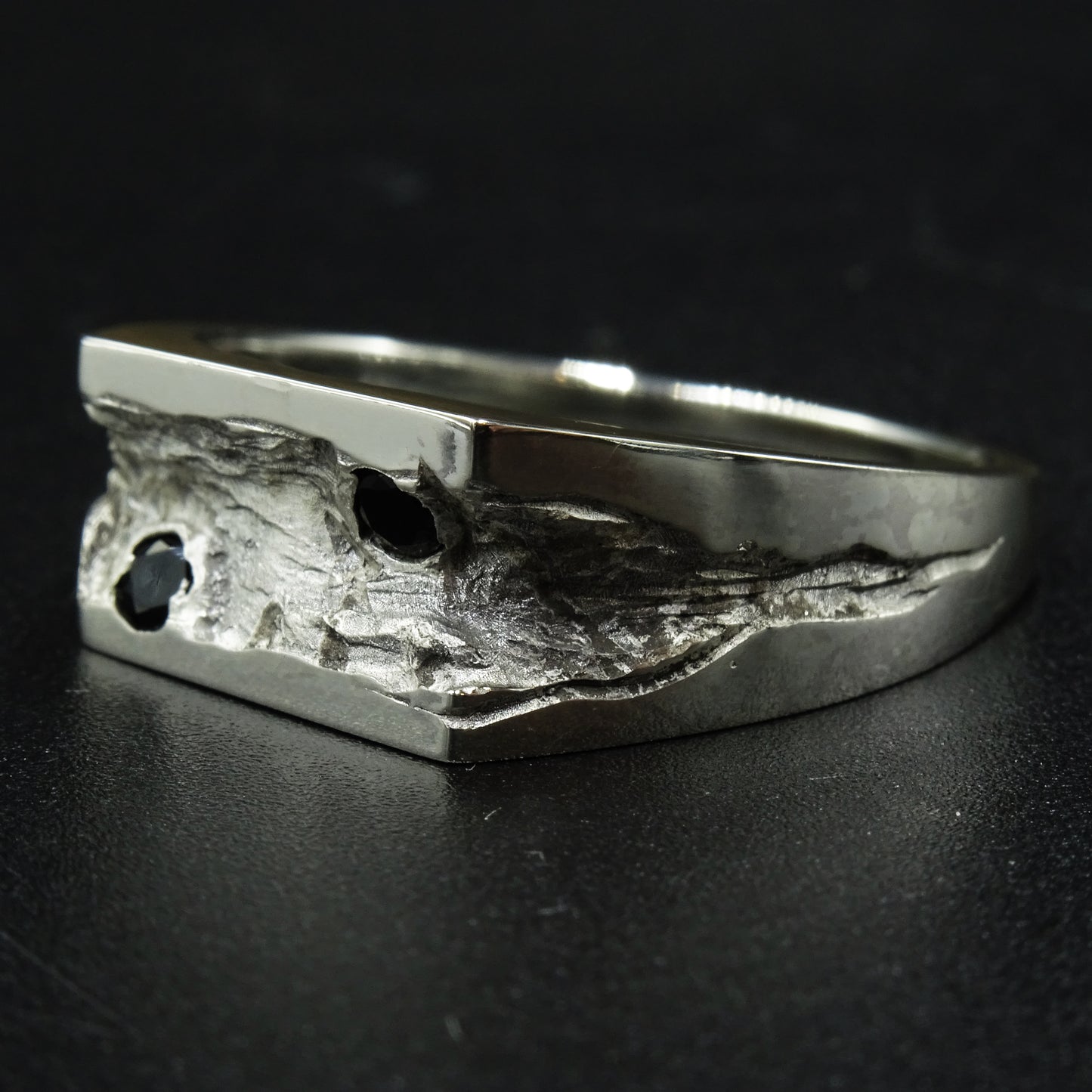 Emerge Silver Signet Ring