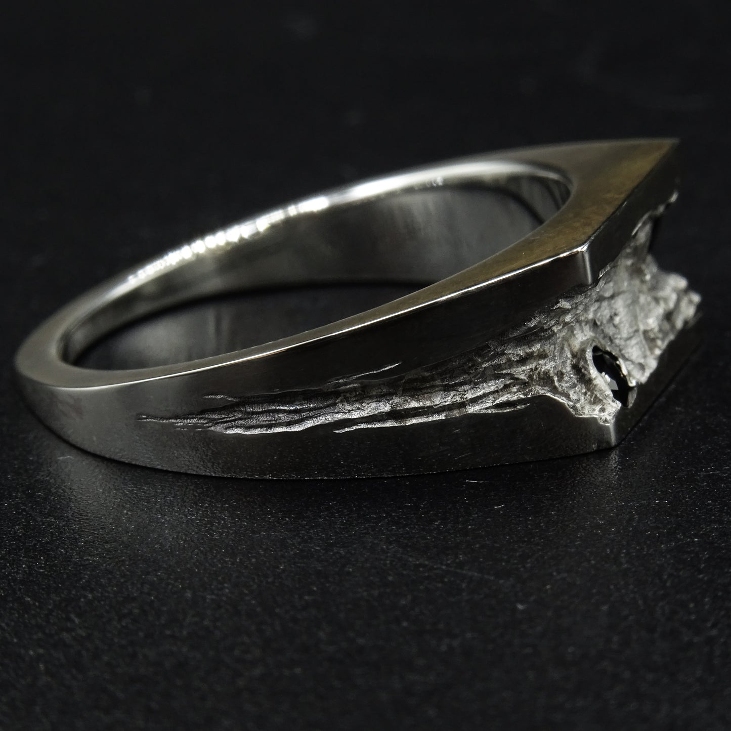 Emerge Silver Signet Ring