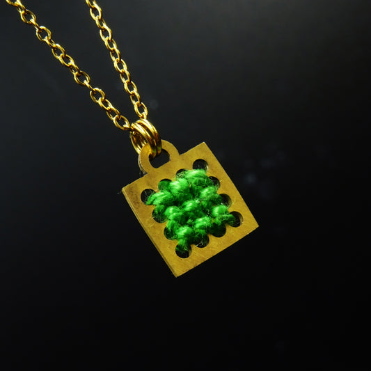 Lush Brass Necklace