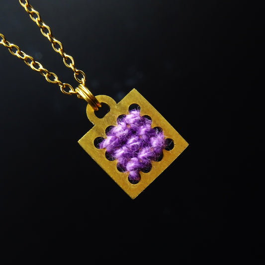 Aura Brass Necklace
