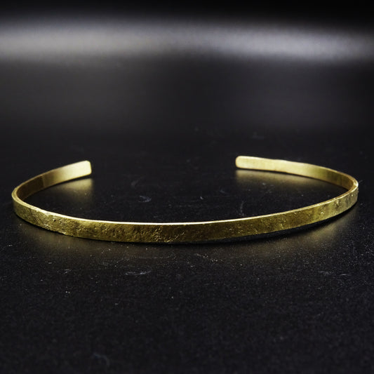 Noctis Brass & Silver Cuff