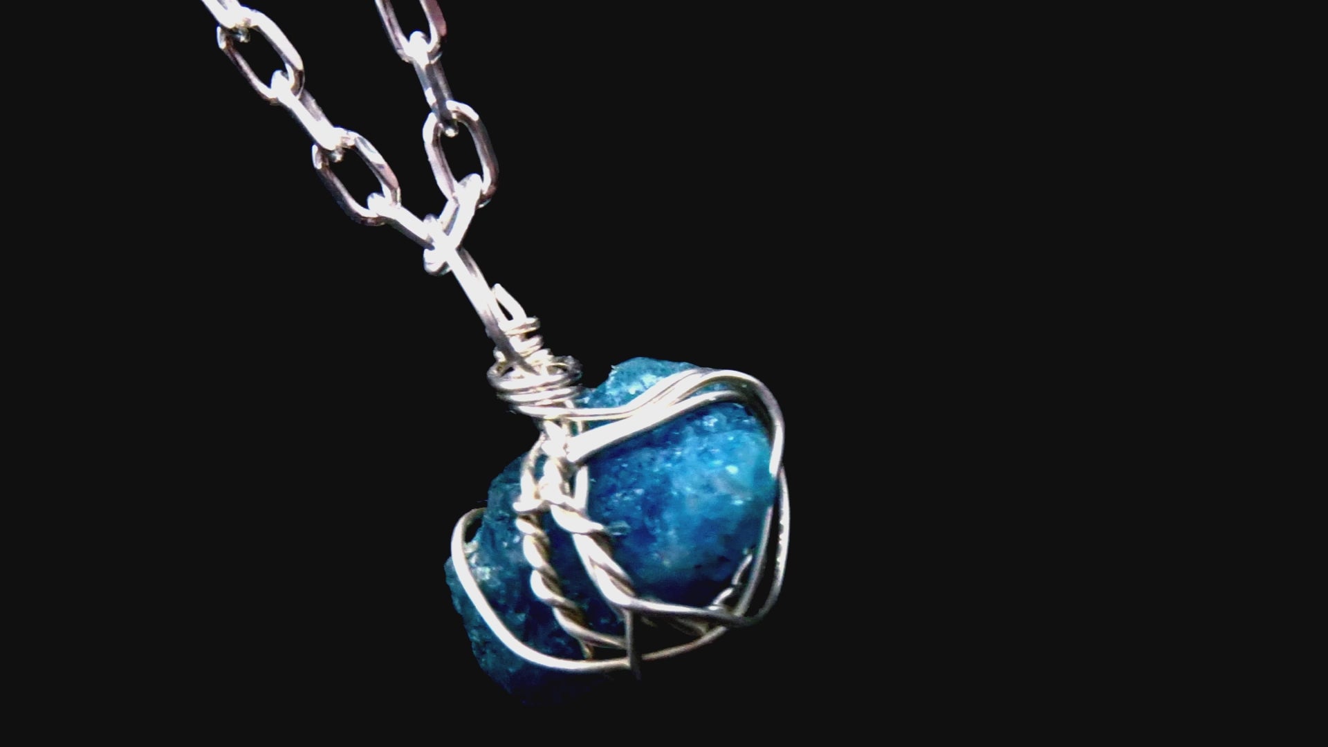 Load video: sodalite signet silver ring