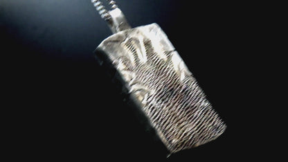 Burning Eden Silver Necklace